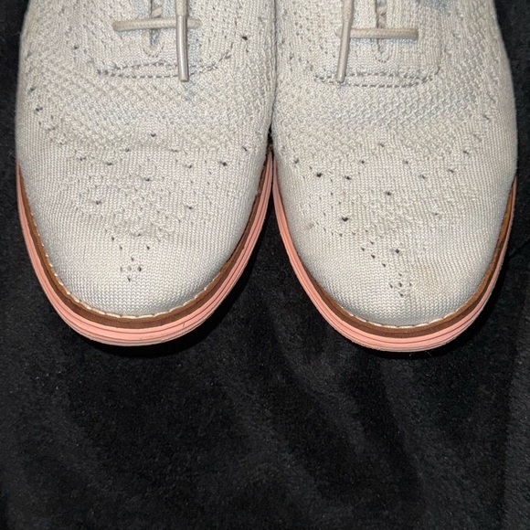 Cole Haan Cream and Pink Sneakers with Breathable Design - Picture 13 of 15